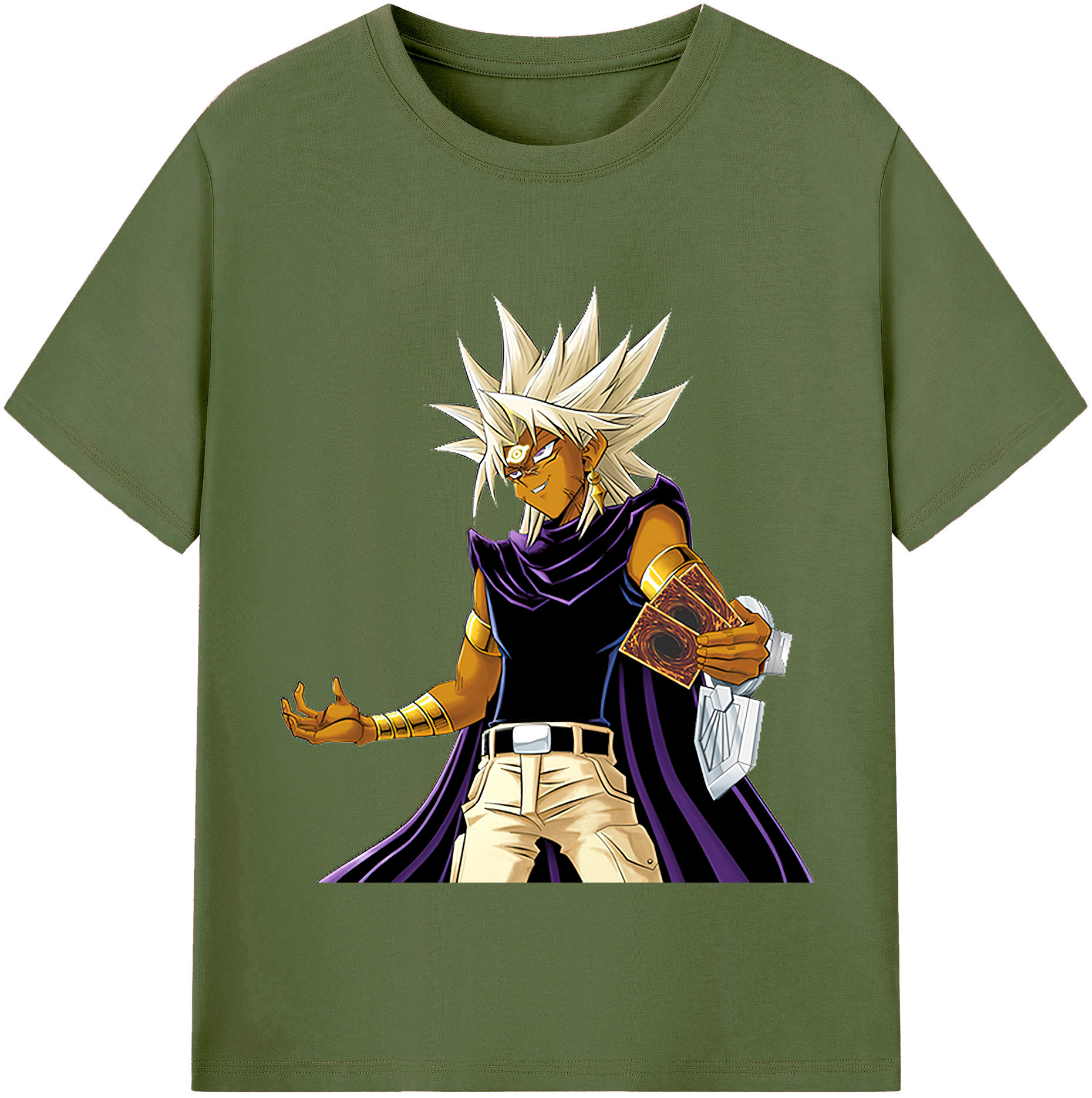 （画像用） 遊☆戯☆王 Yu-Gi-Oh! 綿100％半袖Tシャツ（フロントプリント）